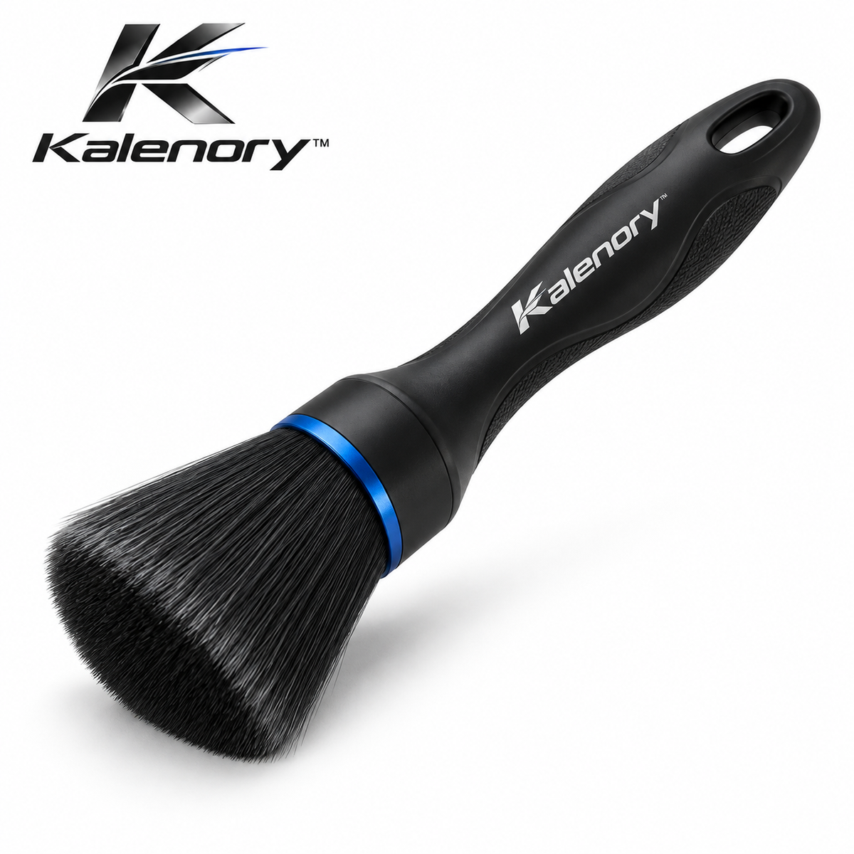 Kalenory™ Soft-Bristle Car Interior Detailing Brush – Compact Dust Cleaning Brush for Air Vents, Dashboard, Console & Tight Spaces