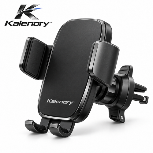 Kalenory™ 360° Adjustable Car Phone Mount – Extendable Dashboard & Windshield Holder for Hands-Free Driving