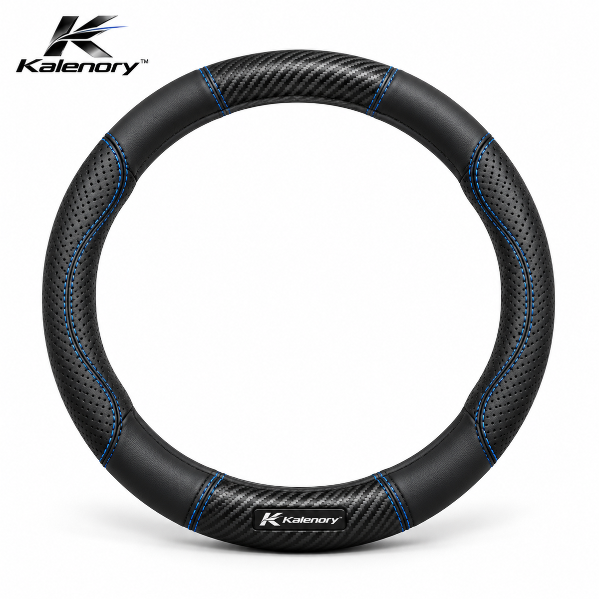 Kalenory™ Comfort-Grip Steering Wheel Cover – Non-Slip All-Season Protective Wrap for Cars, SUVs & Daily Driving