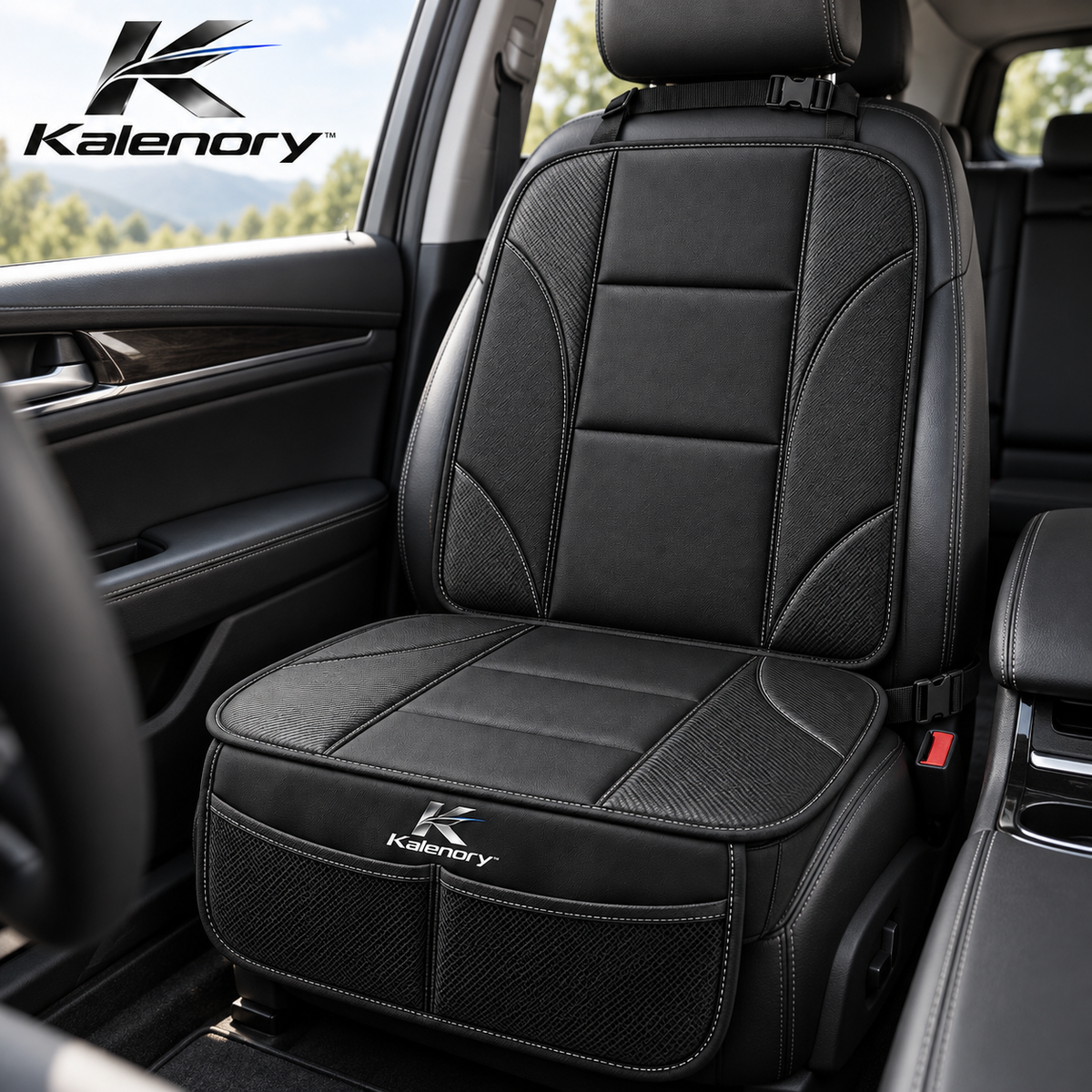 Kalenory™ Car Seat Protector Mat – Waterproof Non-Slip Seat Cover for Child Seats, Pets & Everyday Vehicle Protection